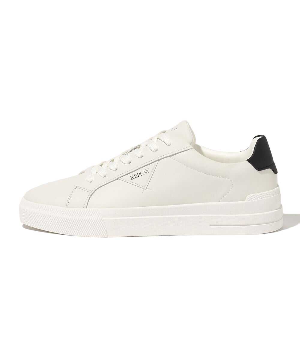 レースアップ レザースニーカー