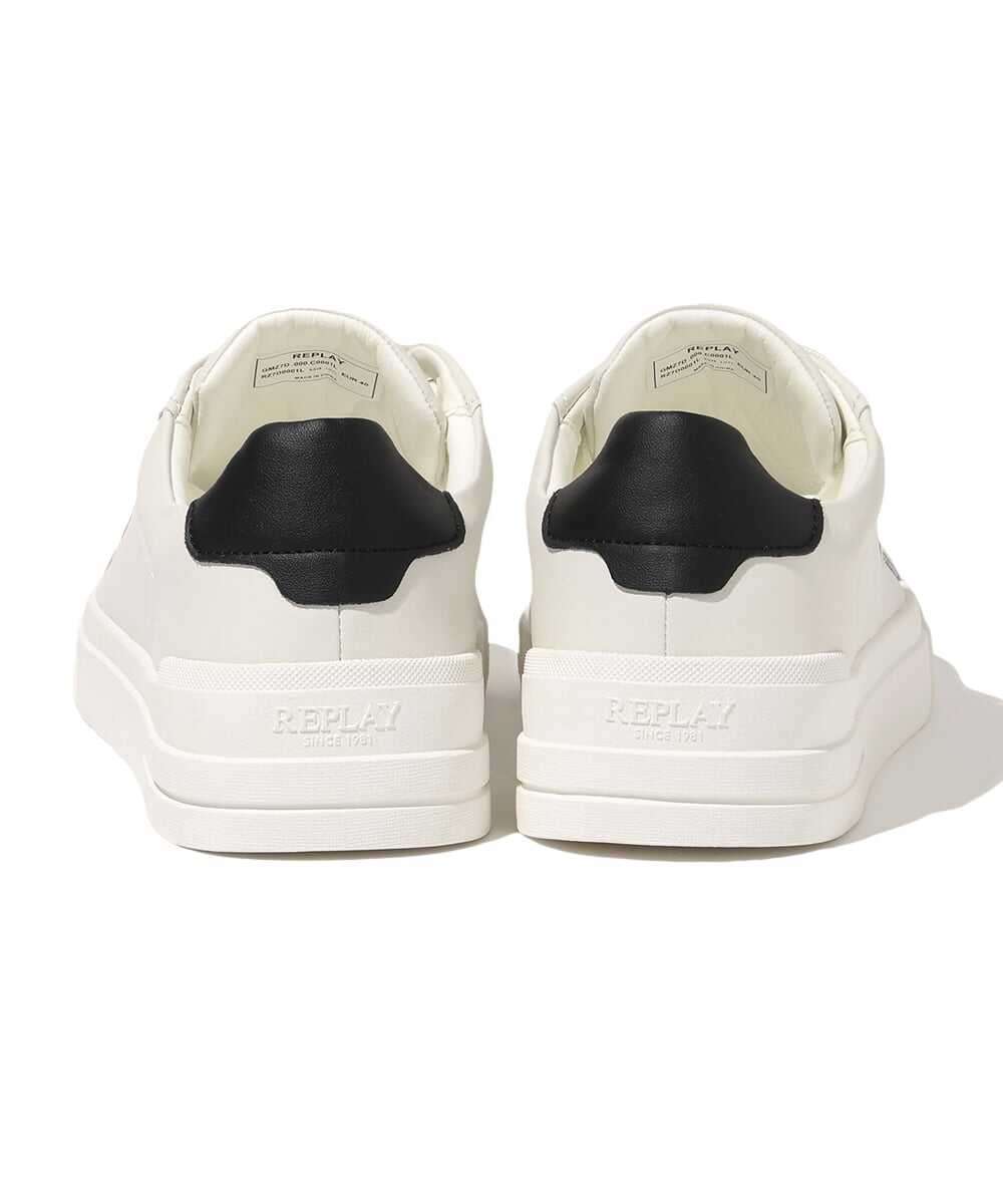 レースアップ レザースニーカー