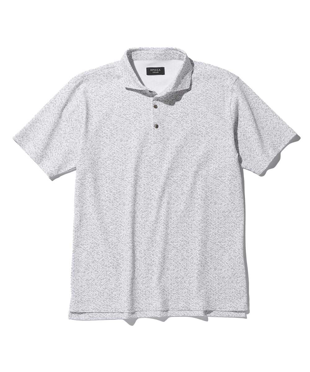 クラッシュジオメ ポロシャツ