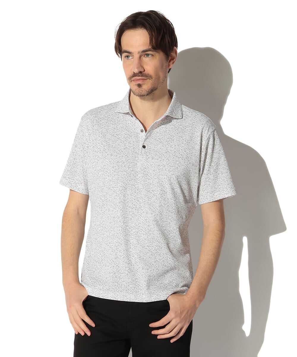 クラッシュジオメ ポロシャツ