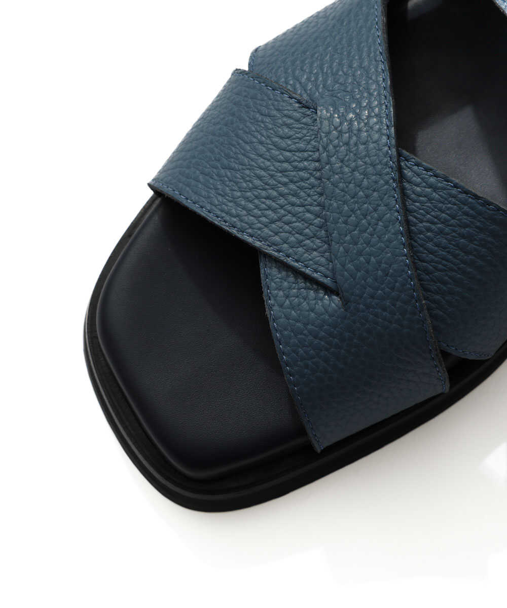 別注限定 イタリアンレザー バックルサンダル