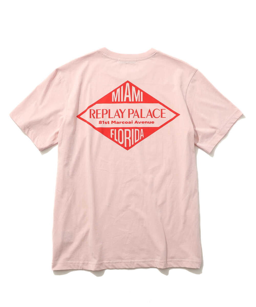 ベーシックジャージー バックプリントTシャツ