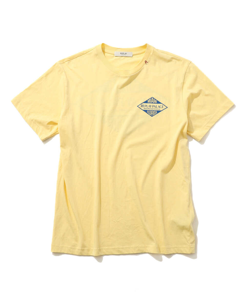 ベーシックジャージー バックプリントTシャツ