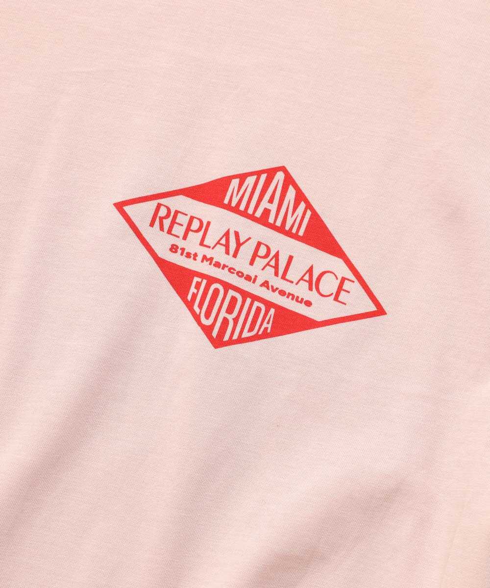 ベーシックジャージー バックプリントTシャツ