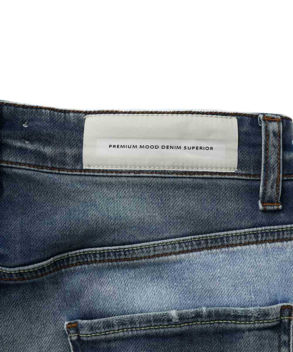 【4月カタログ】ペイントダメージデニムパンツ