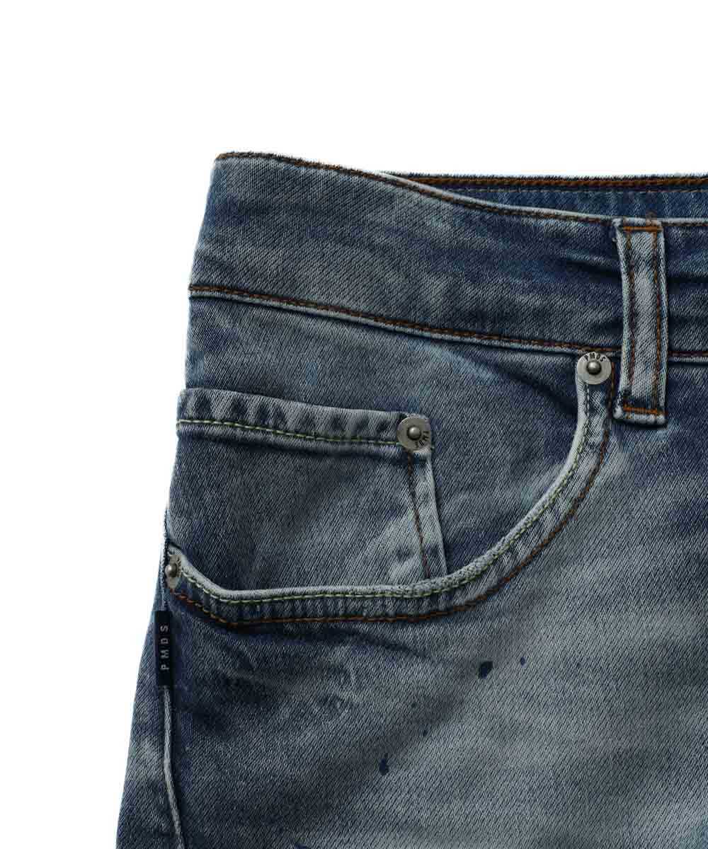 【4月カタログ】ペイントダメージデニムパンツ