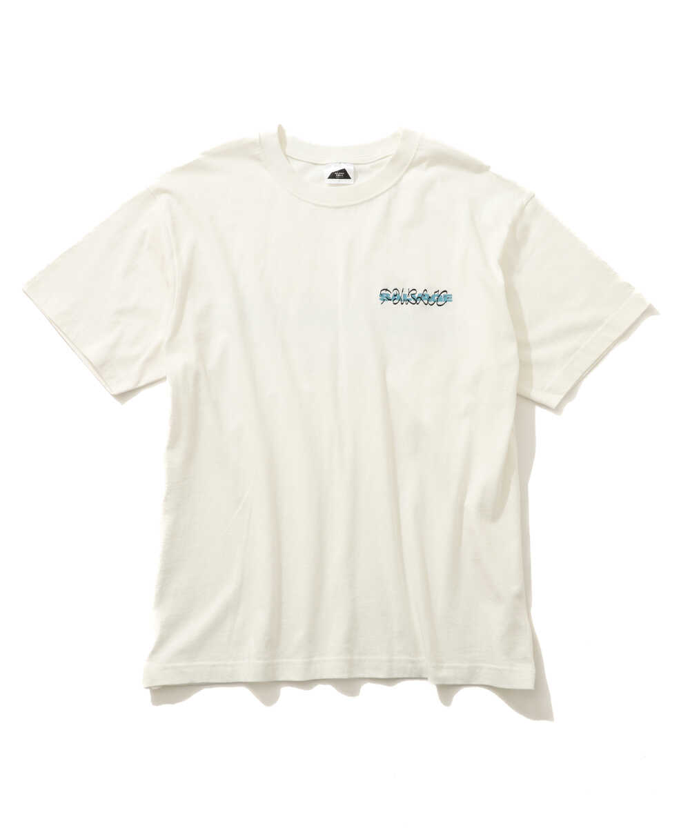 バックプリント ロゴTシャツ