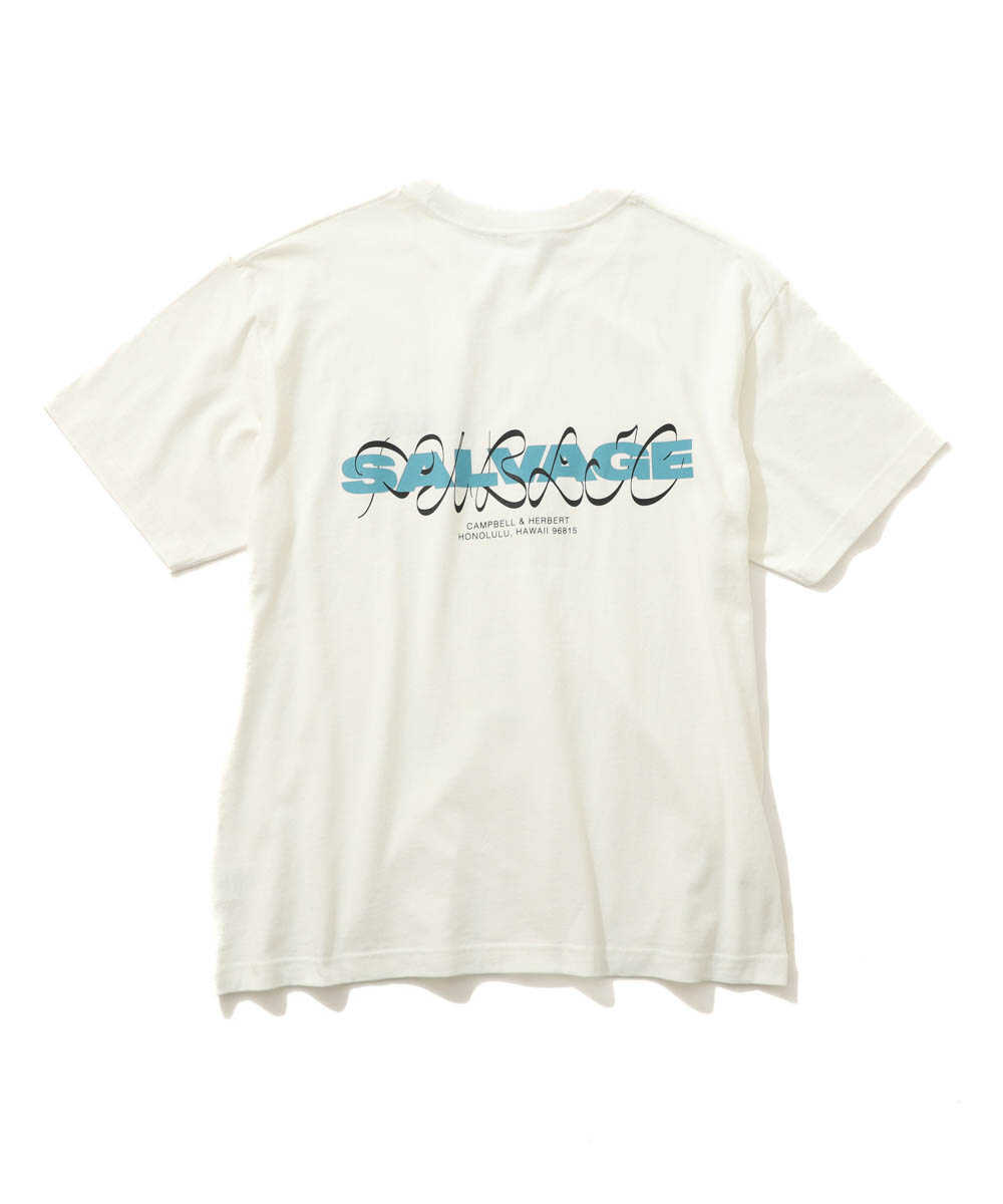 バックプリント ロゴTシャツ