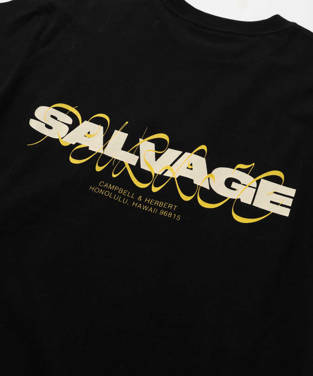 バックプリント ロゴTシャツ