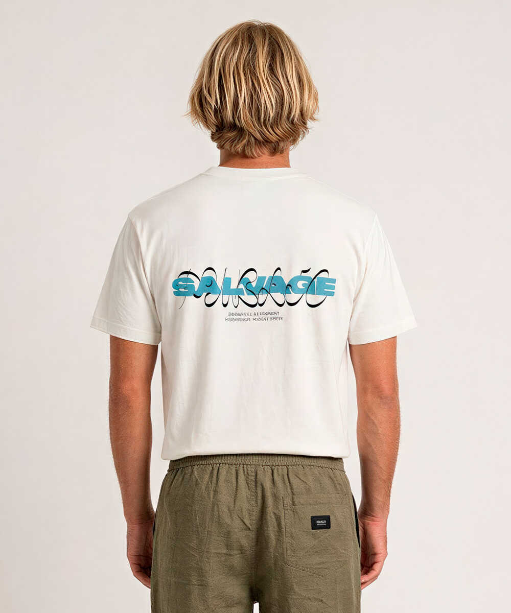 バックプリント ロゴTシャツ