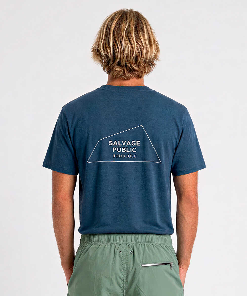 バックプリント ロゴTシャツ