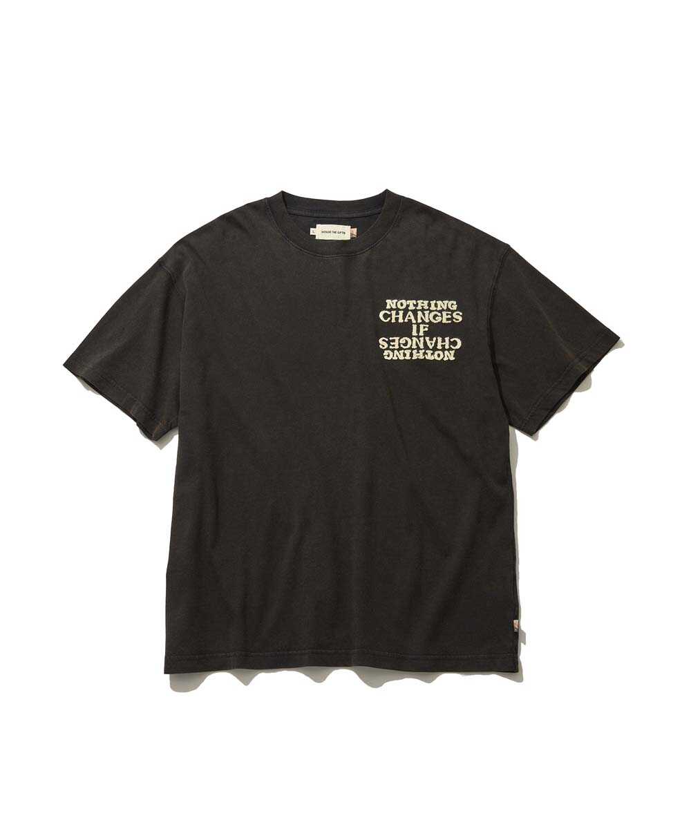 刺繍ロゴ 半袖Tシャツ