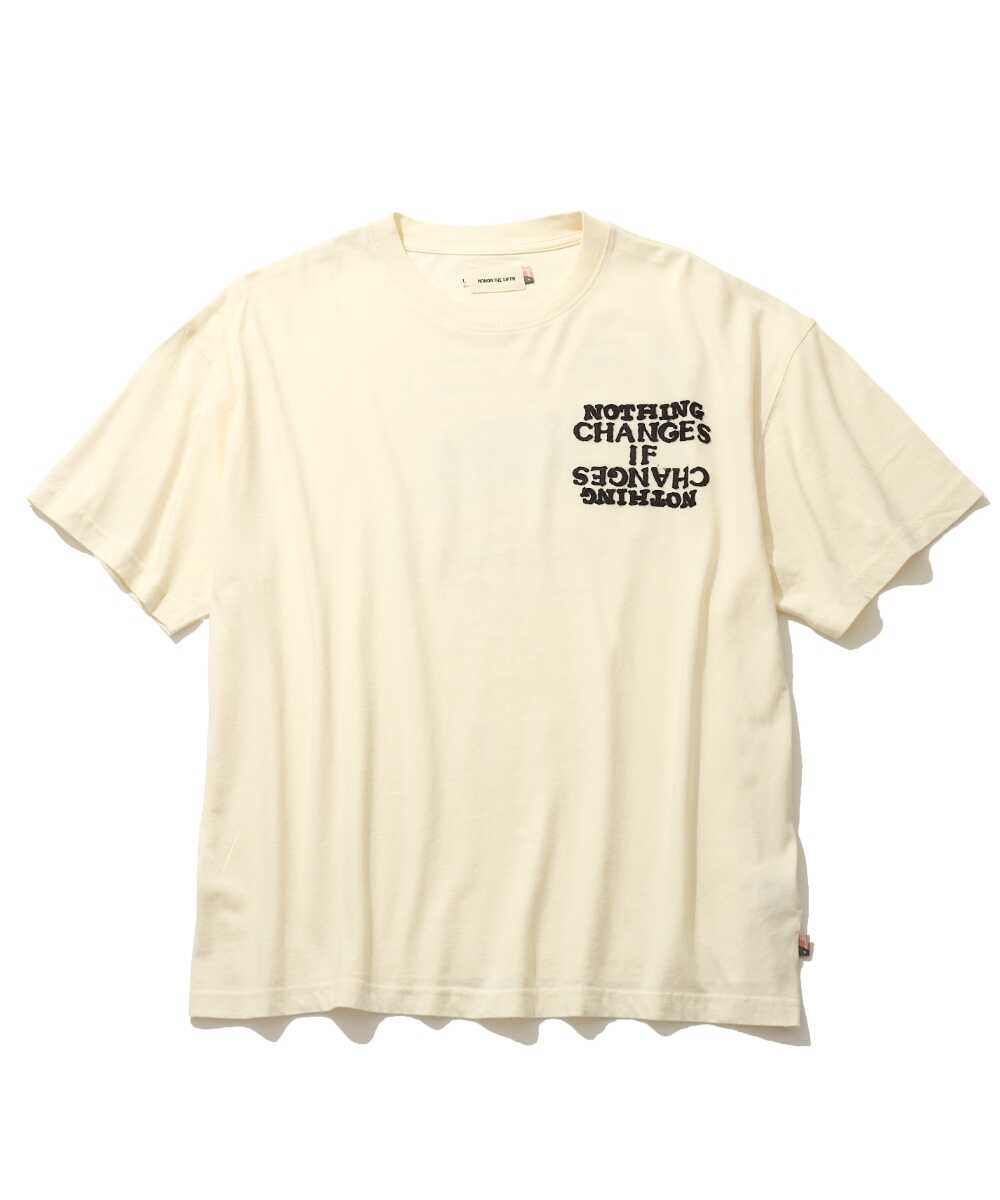 刺繍ロゴ 半袖Tシャツ