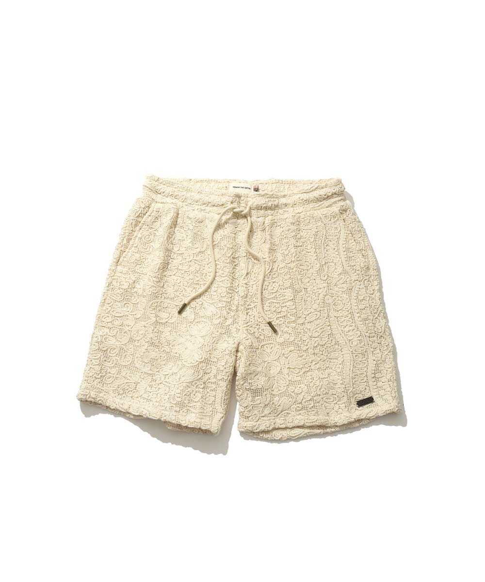 刺繍 リラックスショーツ