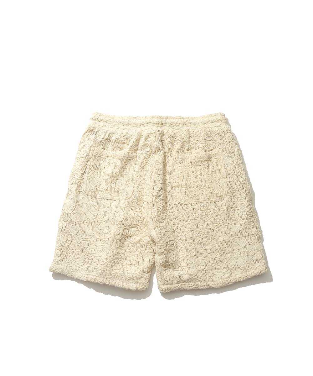 刺繍 リラックスショーツ