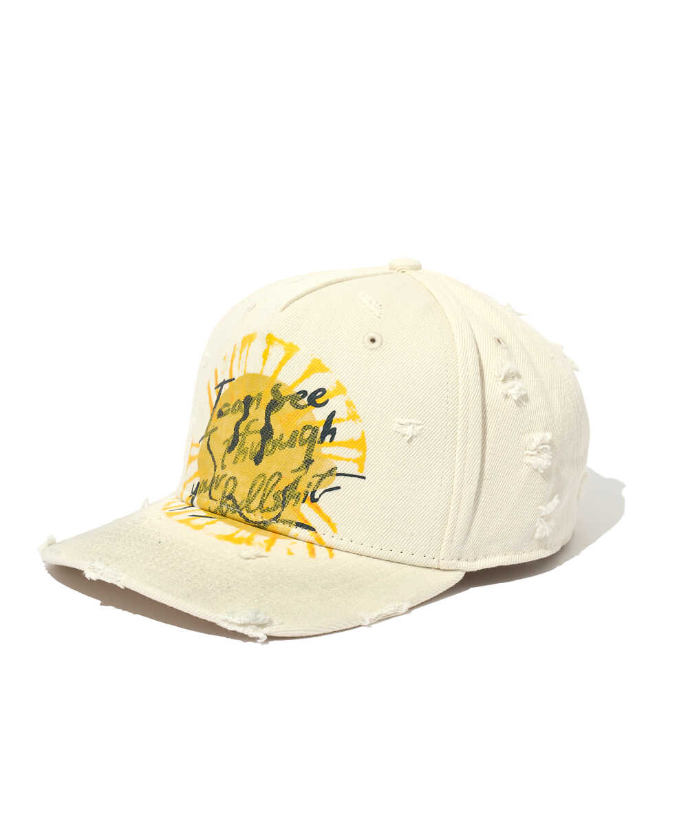 ロゴプリント キャップ