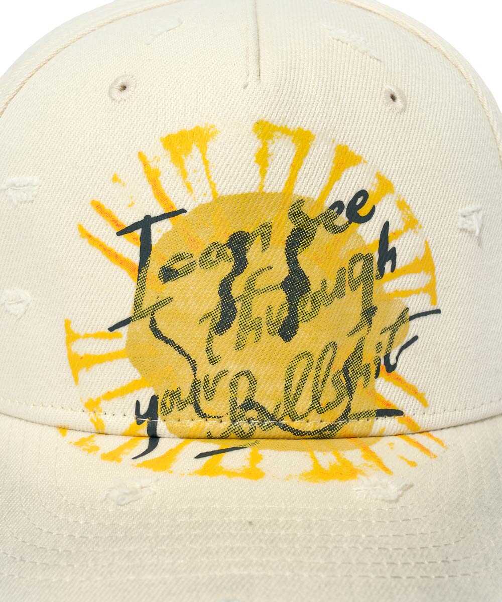 ロゴプリント キャップ