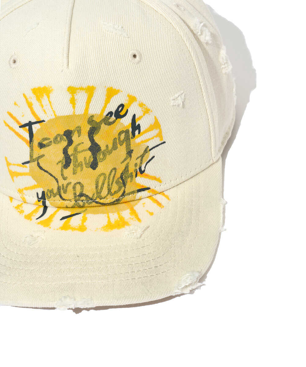 ロゴプリント キャップ