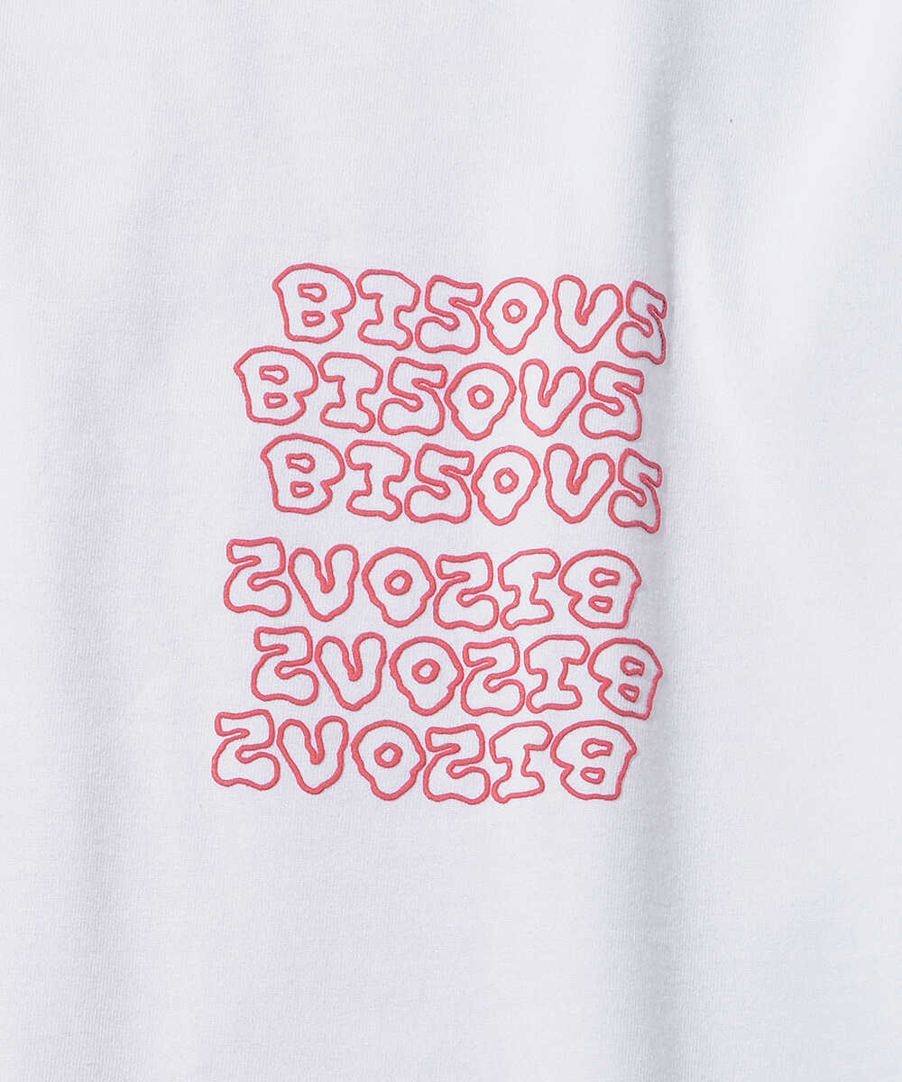 バックロゴプリントTシャツ