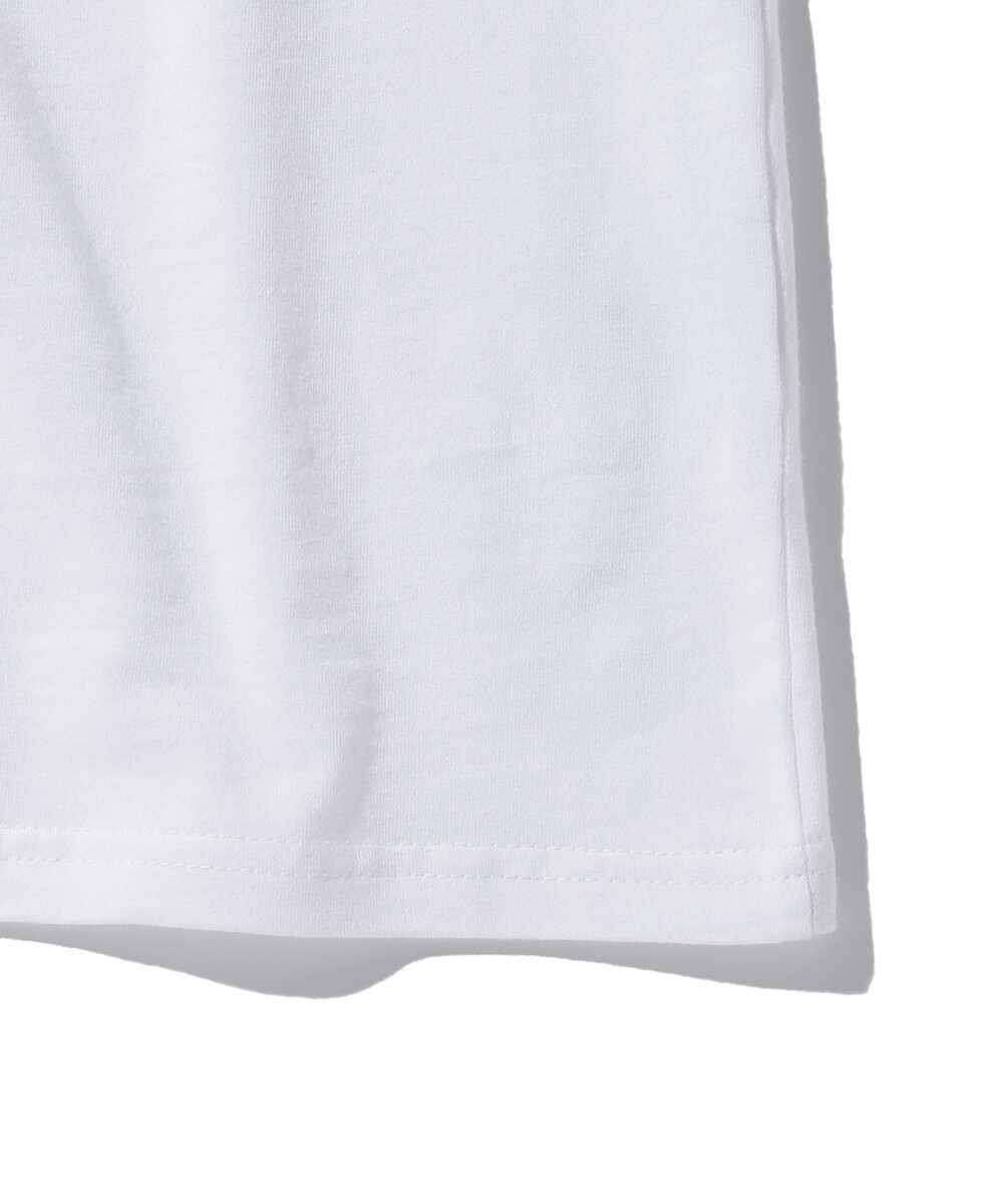 バックロゴプリントTシャツ