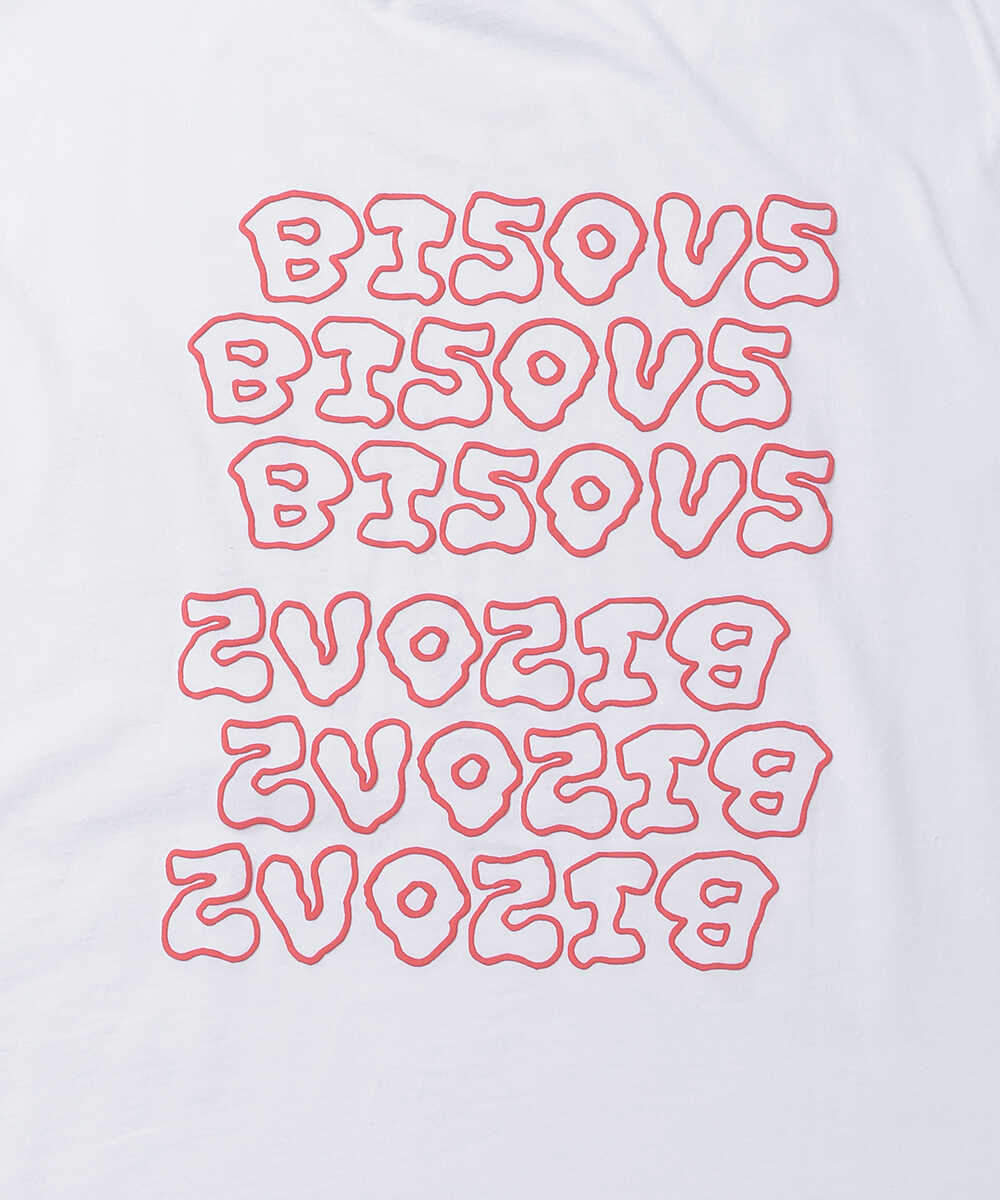 バックロゴプリントTシャツ