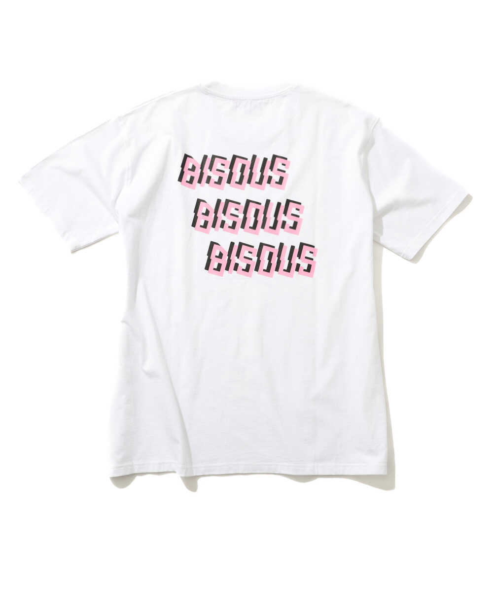 バックロゴプリントTシャツ