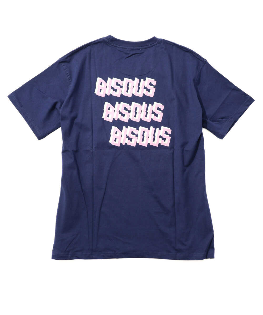 バックロゴプリントTシャツ