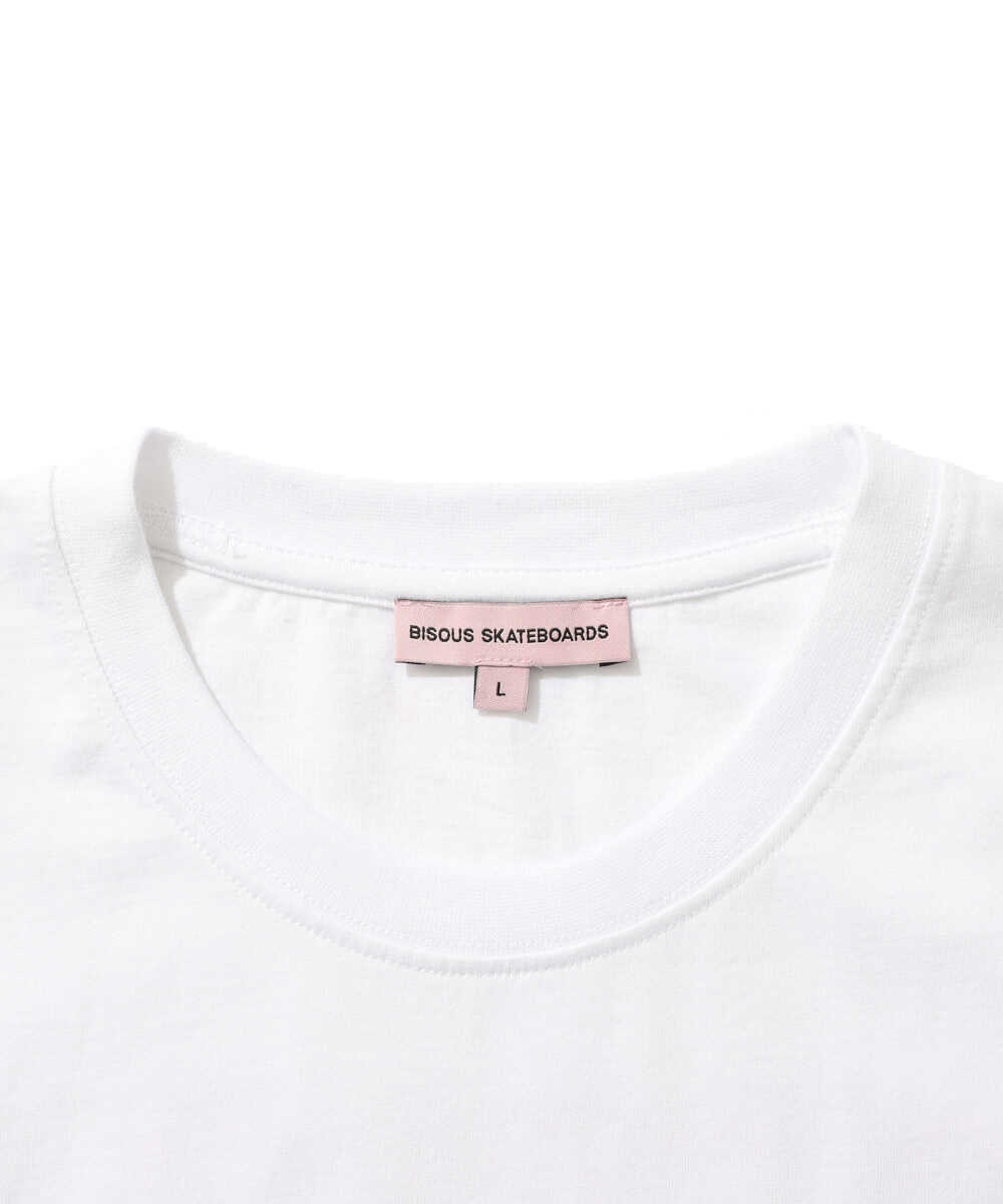 バックロゴプリントTシャツ