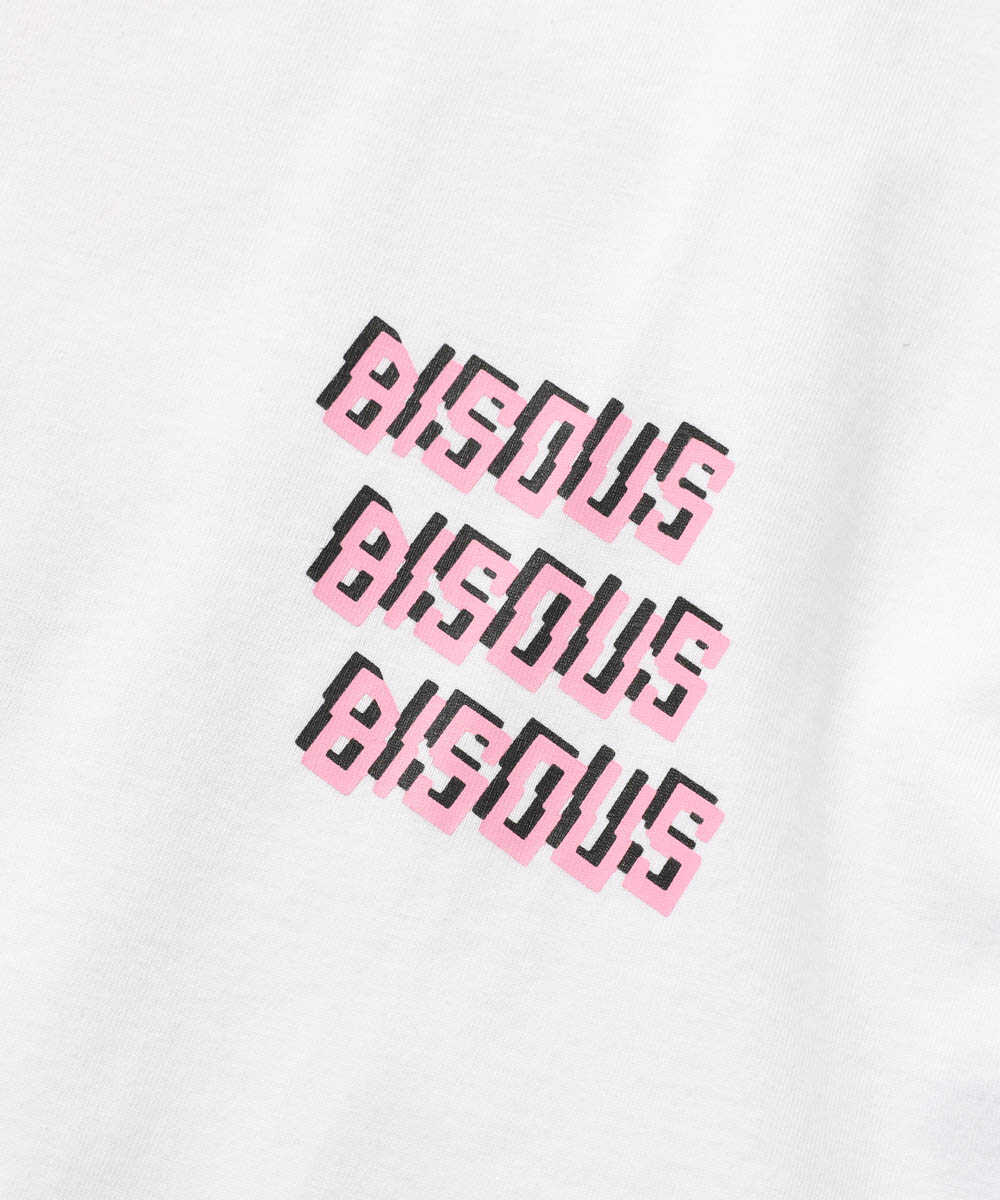 バックロゴプリントTシャツ