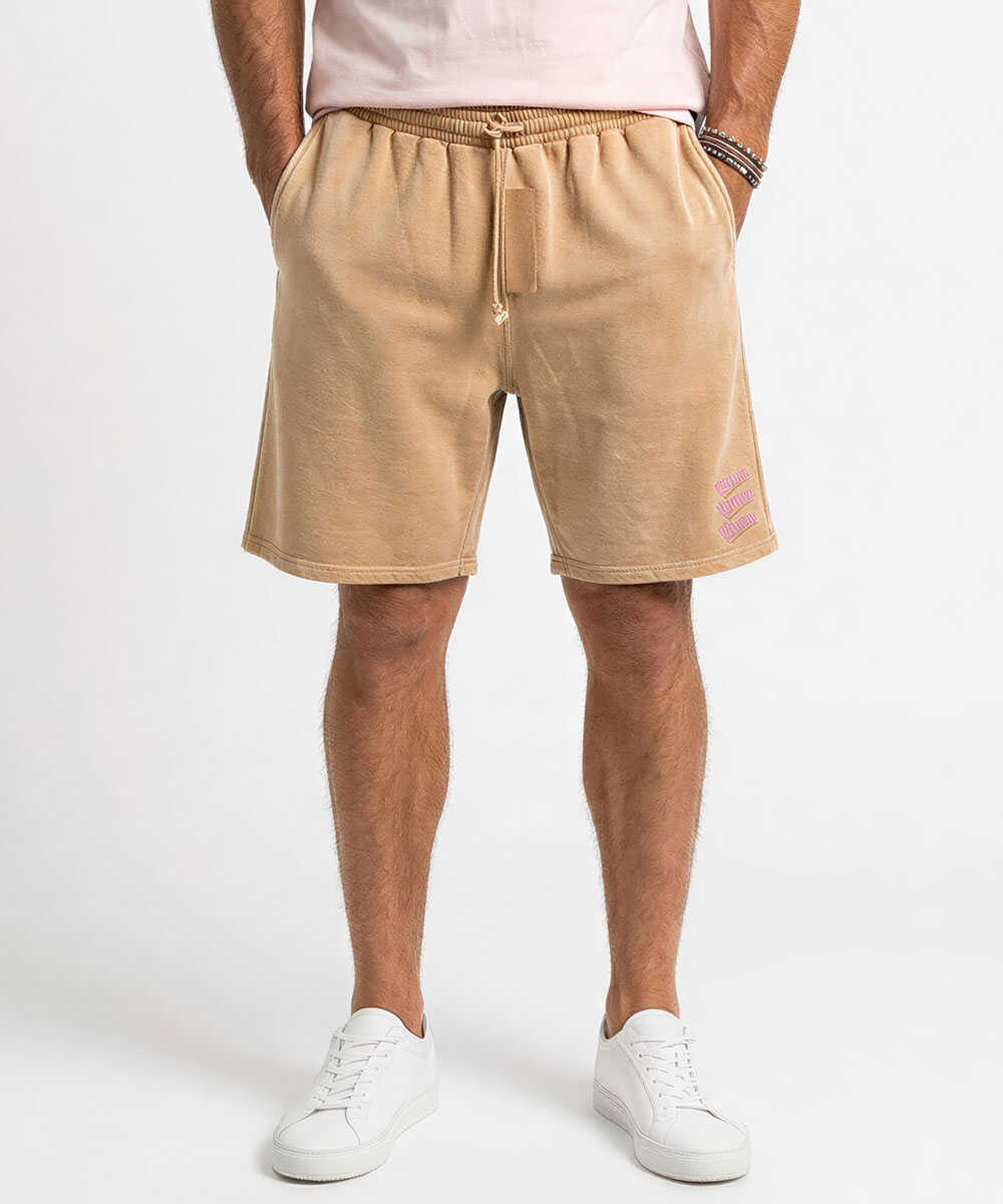 刺繍ロゴ スウェットショーツ