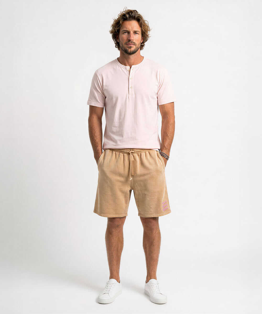 刺繍ロゴ スウェットショーツ