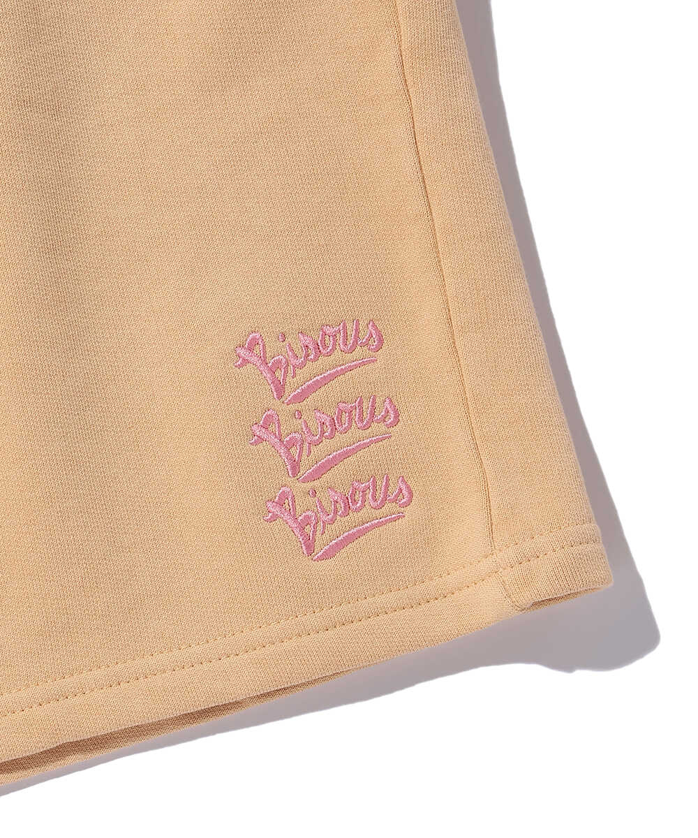 刺繍ロゴ スウェットショーツ