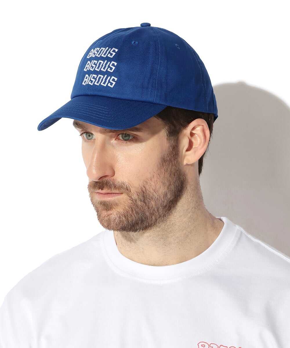 ロゴ刺繍キャップ