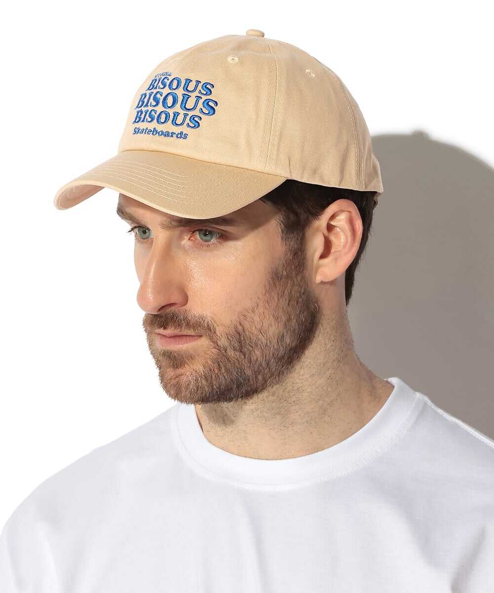 ロゴ刺繍キャップ