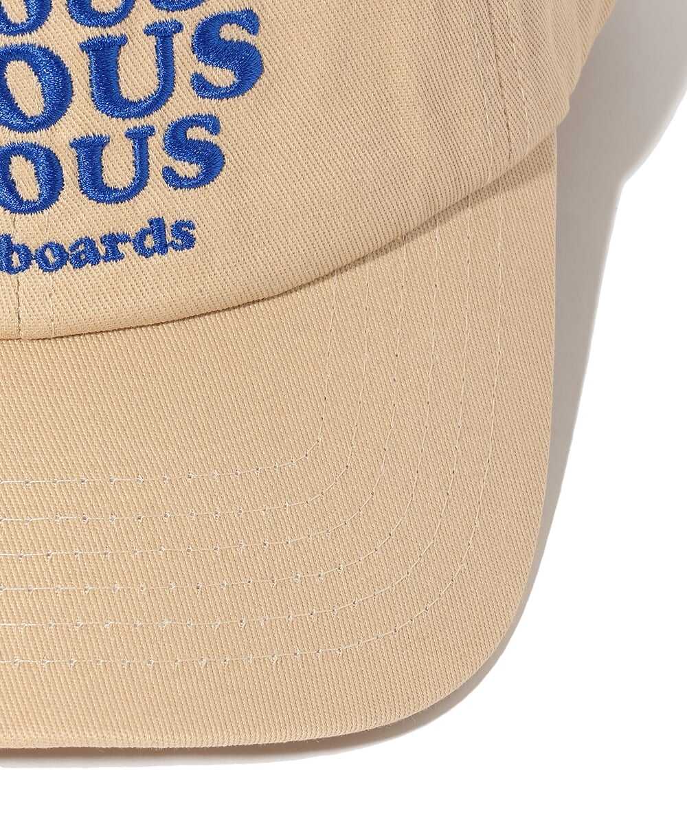 ロゴ刺繍キャップ