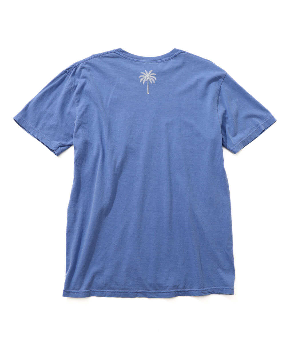 別注限定 THE BEACH CLUB ピグメントダイプリントTシャツ