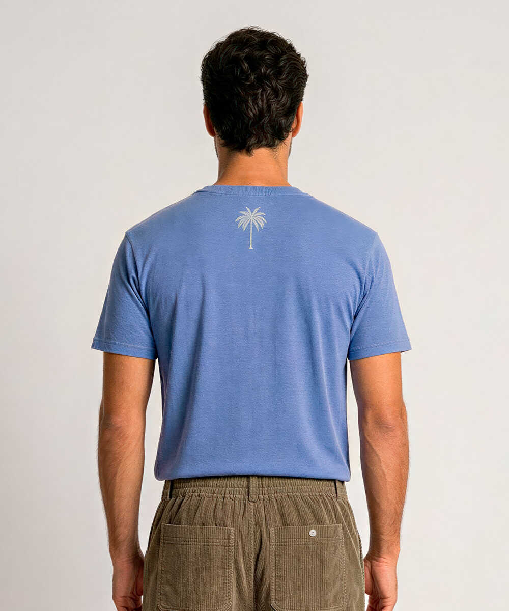 別注限定 THE BEACH CLUB ピグメントダイプリントTシャツ