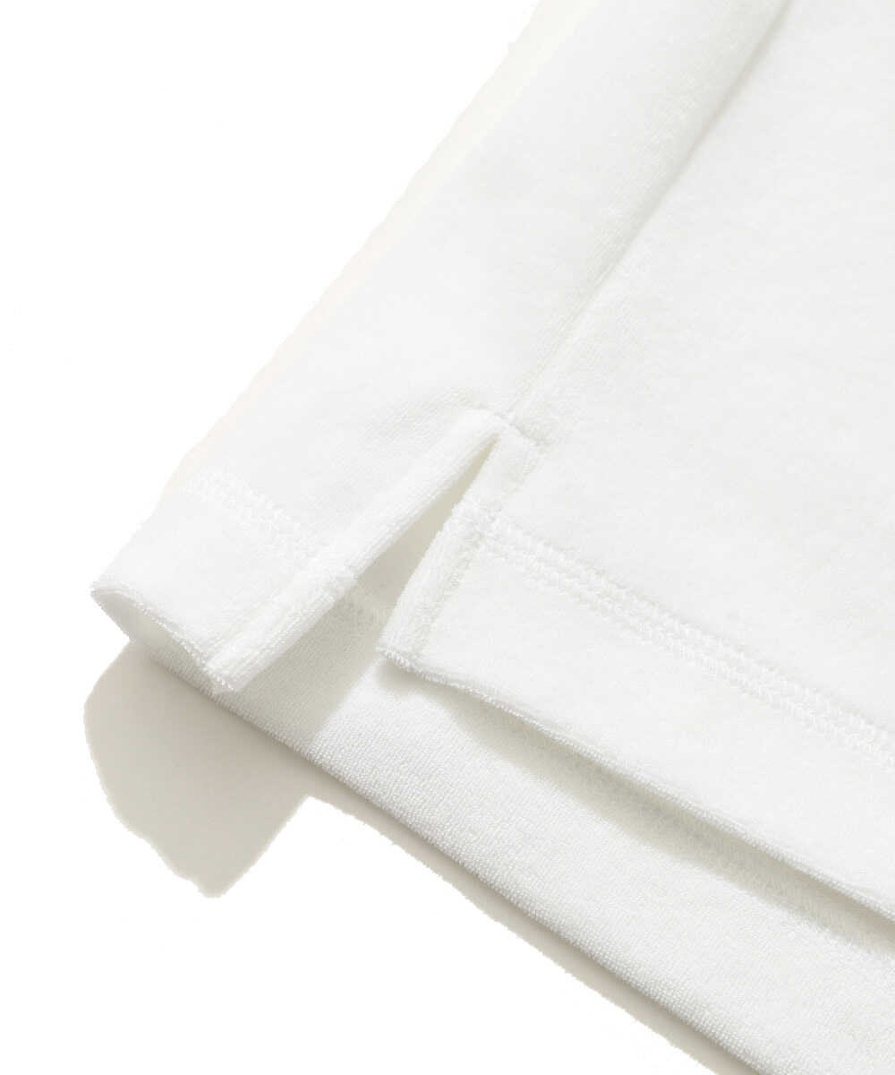 別注 ハイゲージ パイル地 スキッパーポロシャツ