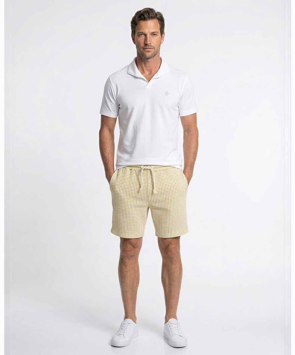 別注 ハイゲージ パイル地 スキッパーポロシャツ