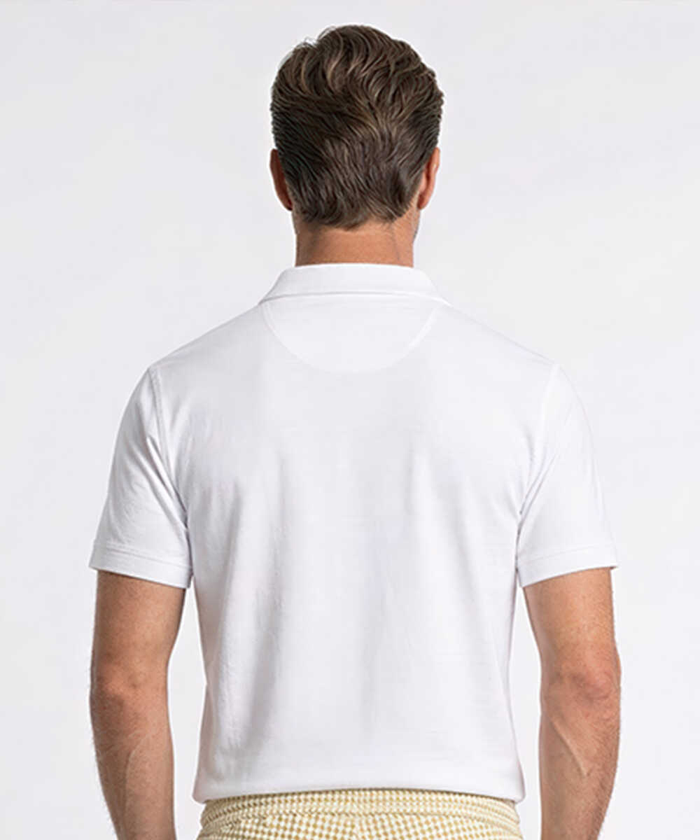 別注 ハイゲージ パイル地 スキッパーポロシャツ