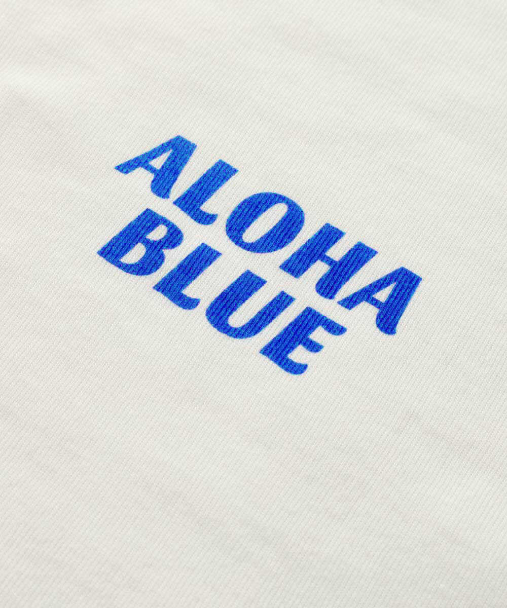 限定 ロゴプリント パイルノースリーブTシャツ