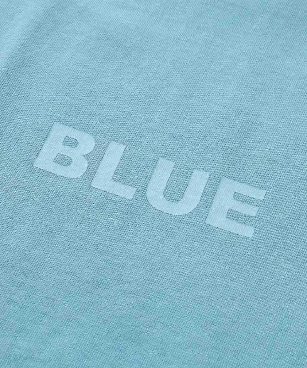 限定 ピグメントダイ ロゴプリントTシャツ