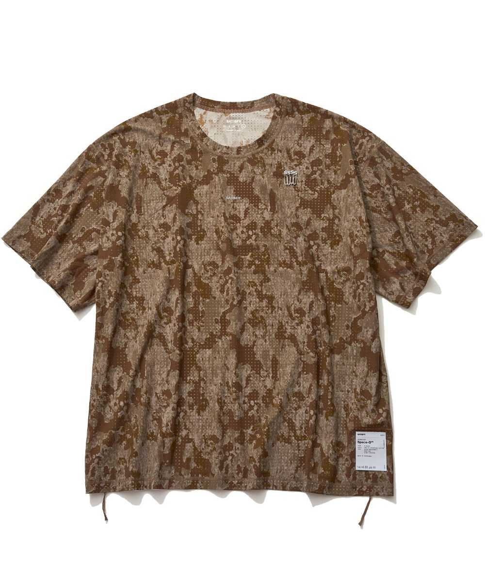 カモ柄プリントTシャツ