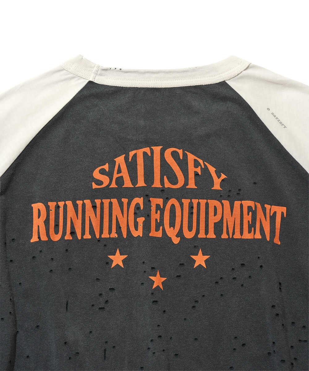 バックプリント ベースボールTシャツ