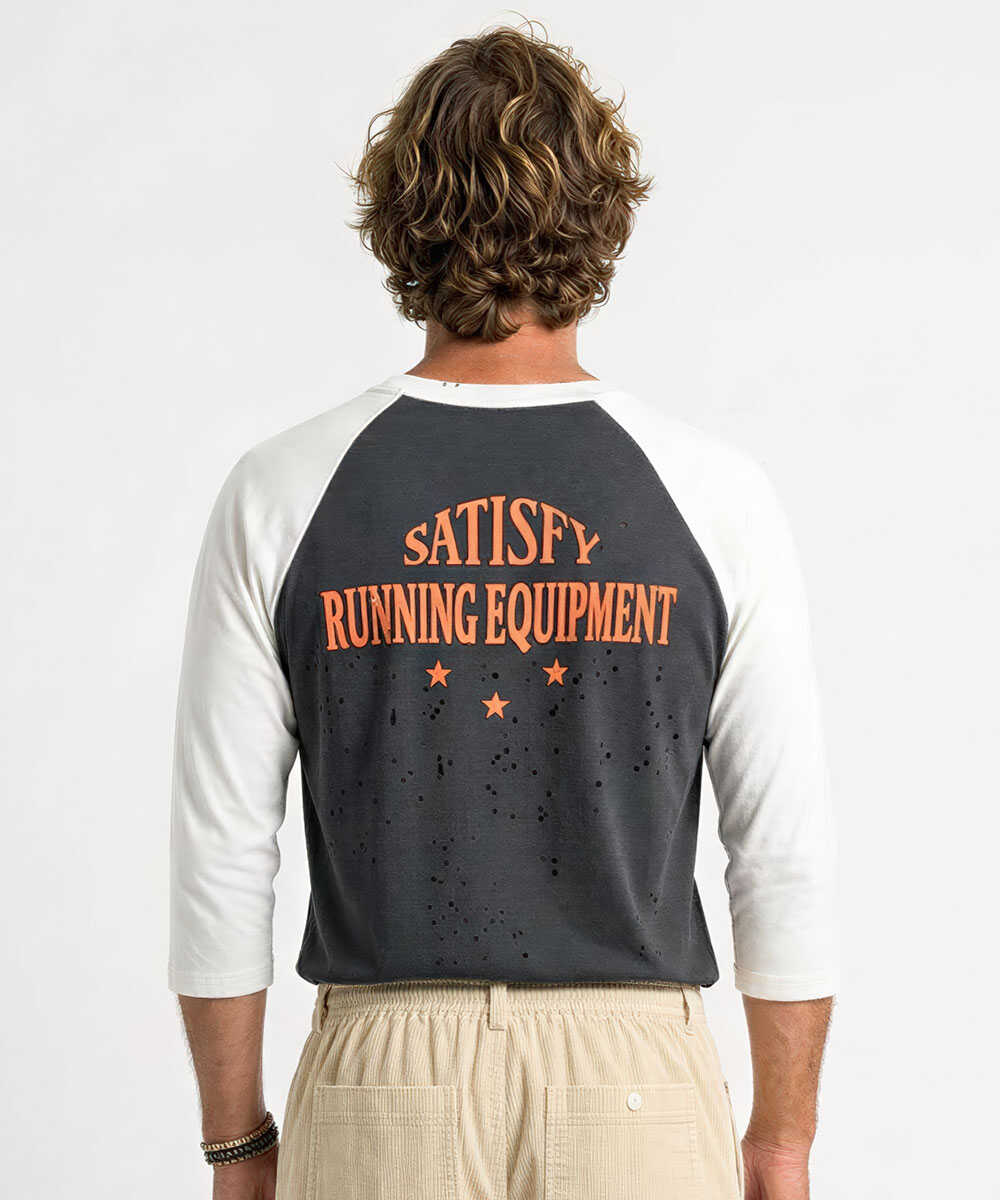 バックプリント ベースボールTシャツ