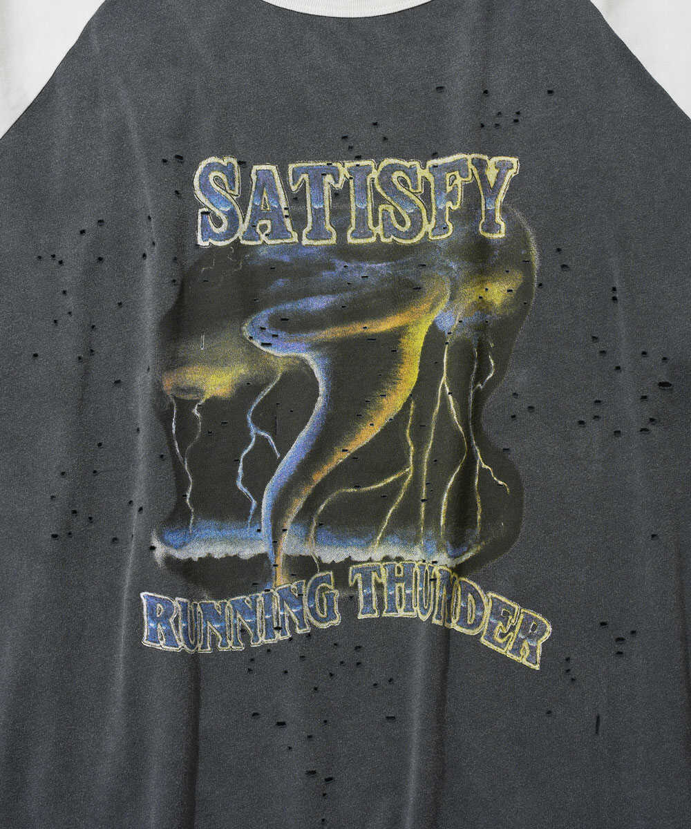 バックプリント ベースボールTシャツ