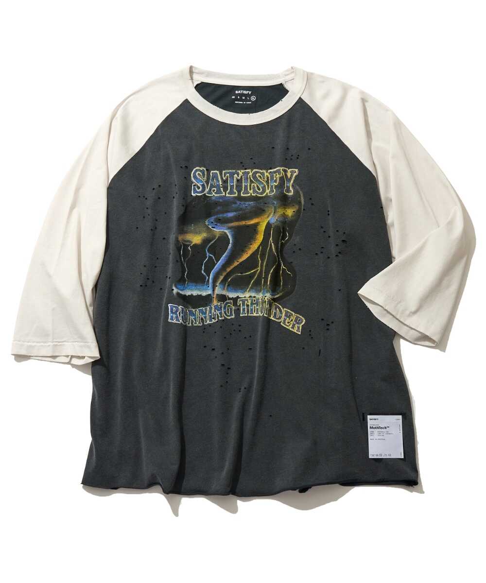 バックプリント ベースボールTシャツ