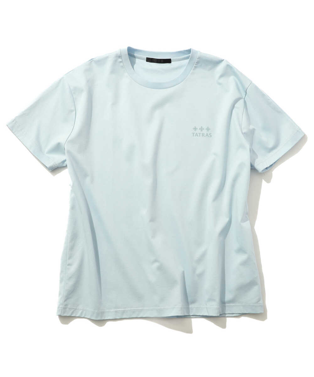 TIEDO/ティデオ バックプリント ロゴTシャツ