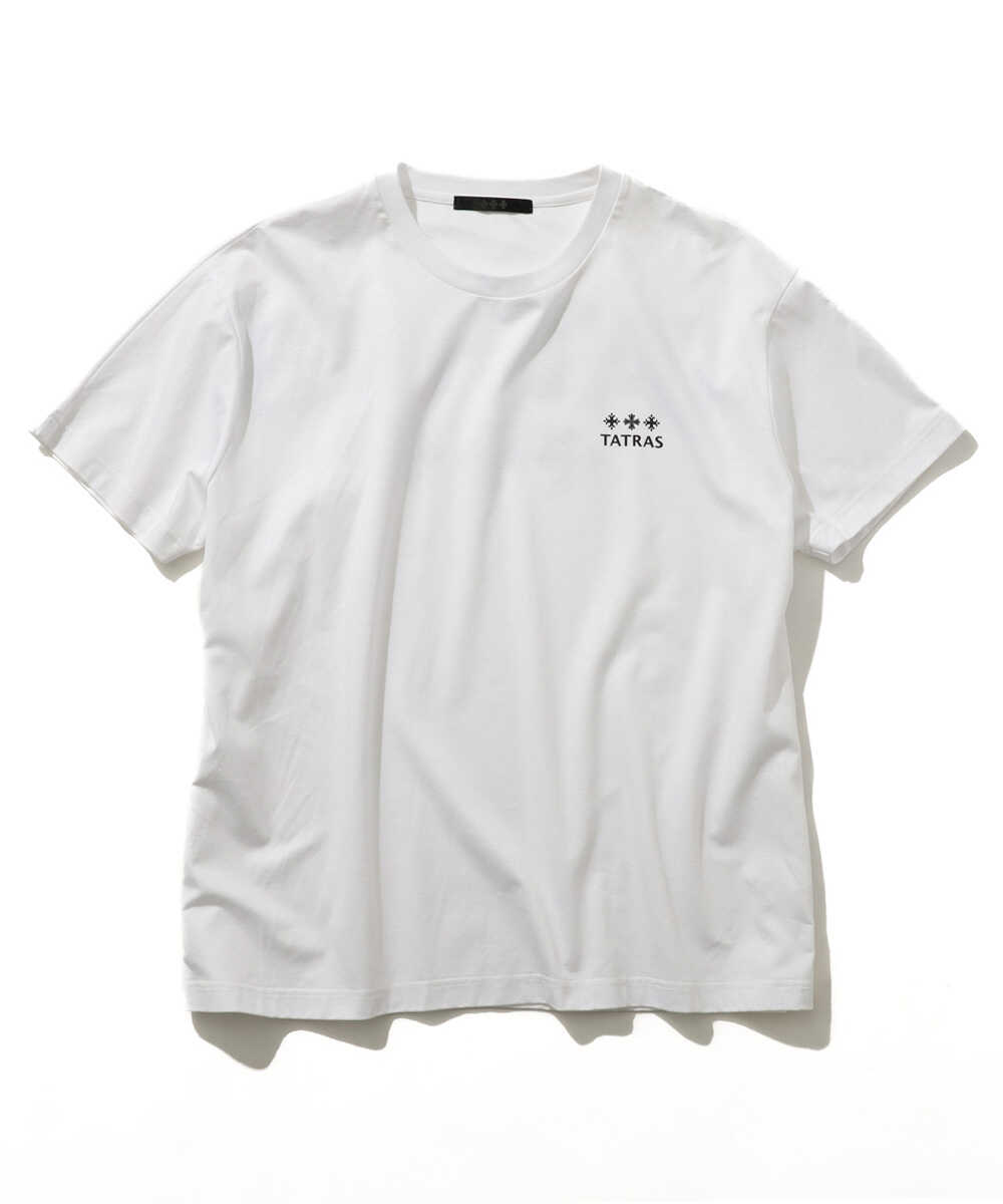 TIEDO/ティデオ バックプリント ロゴTシャツ