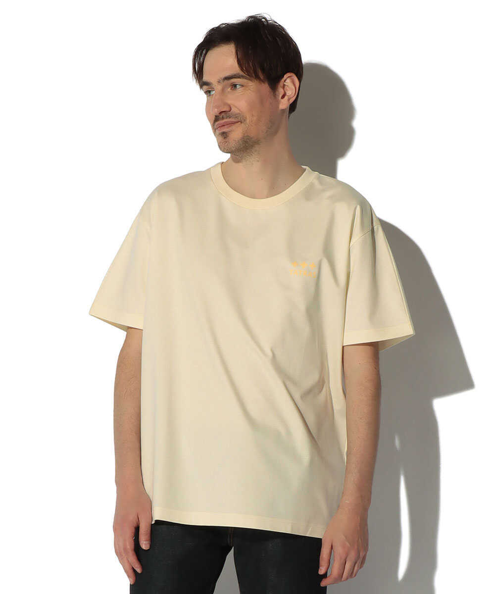 TIEDO/ティデオ バックプリント ロゴTシャツ